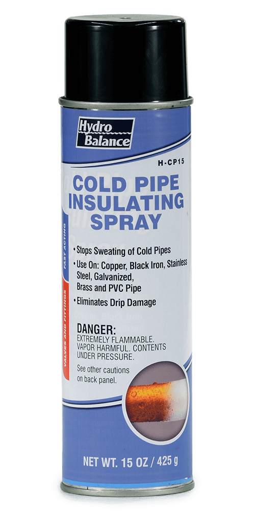 COLD PIPE INSULATING SPRAY
