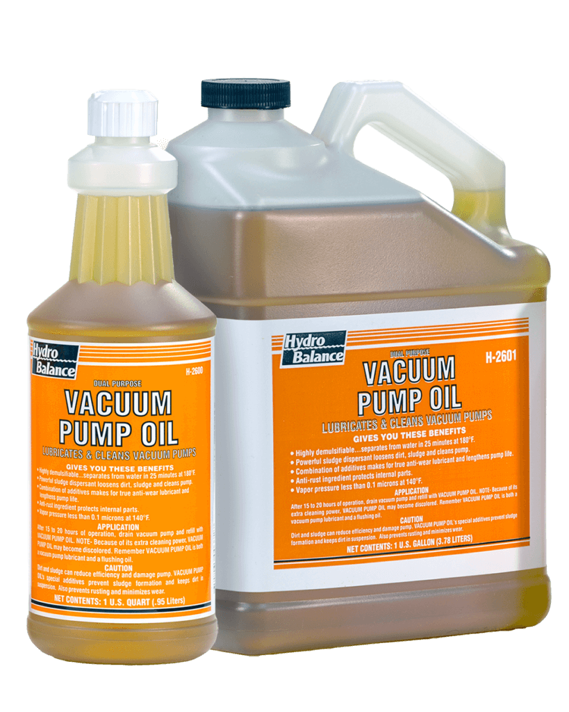 DUAL PURPOSE VACUUM PUMP OIL